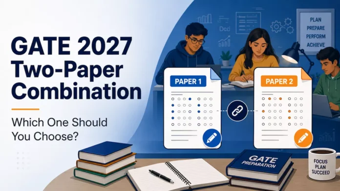 GATE 2027 Two-Paper Combination GATE 2027 Two-Paper Combination