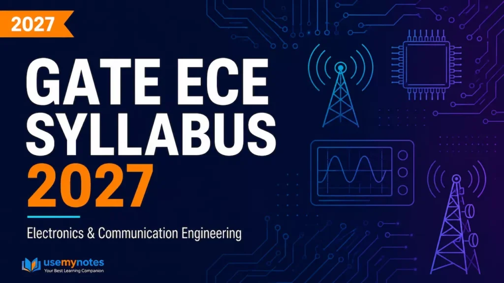 GATE ECE Syllabus 2027