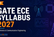 GATE ECE Syllabus 2027: Complete Electronics & Communication Topic-Wise Breakdown (PDF Inside) GATE ECE Syllabus 2027