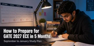 How to Prepare for GATE 2027 ECE in 5 Months
