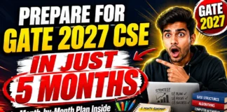 How to Prepare for GATE 2027 CSE in 5 Months